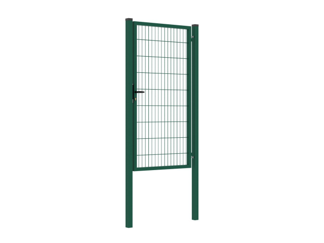 Tor 1flg. 2D BOX ZnPVC 1000x1800mm RAL 6005 grün